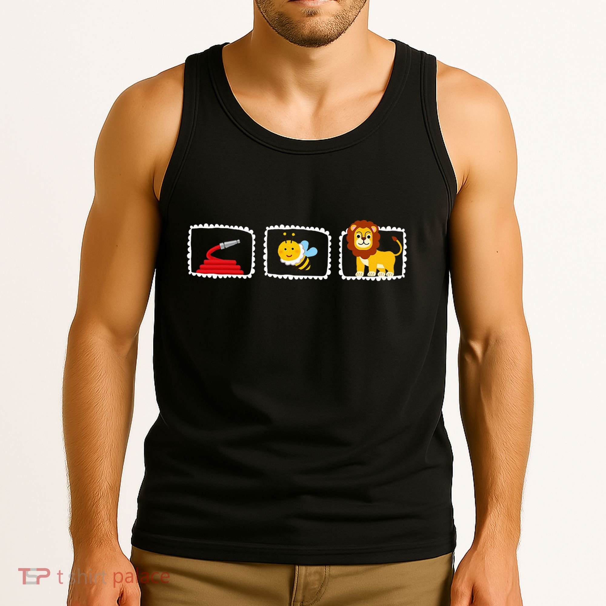 Hose Bee Lion Funny Hoes Be Lying Pun Intended Tank Top