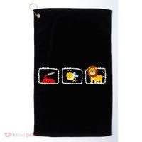 Hose Bee Lion Funny Hoes Be Lying Pun Intended Golf Towel thumb 0