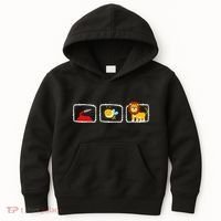 Hose Bee Lion Funny Hoes Be Lying Pun Intended Kids Hoodie thumb 0