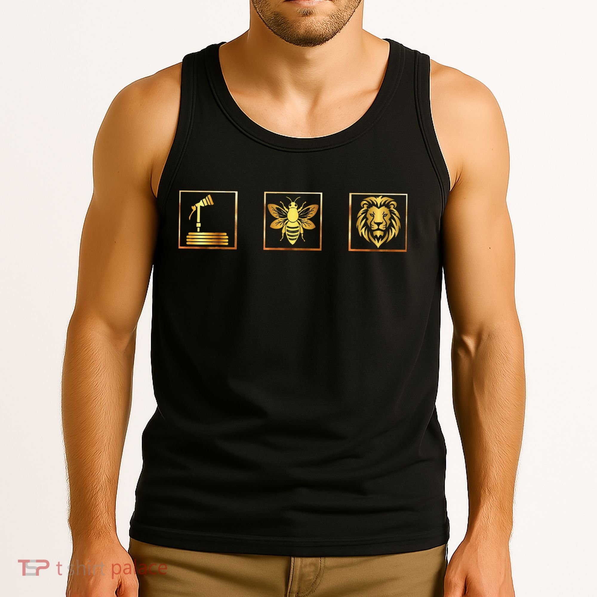 Hose Bee Lion Funny Hoes Be Lying Intended Tank Top