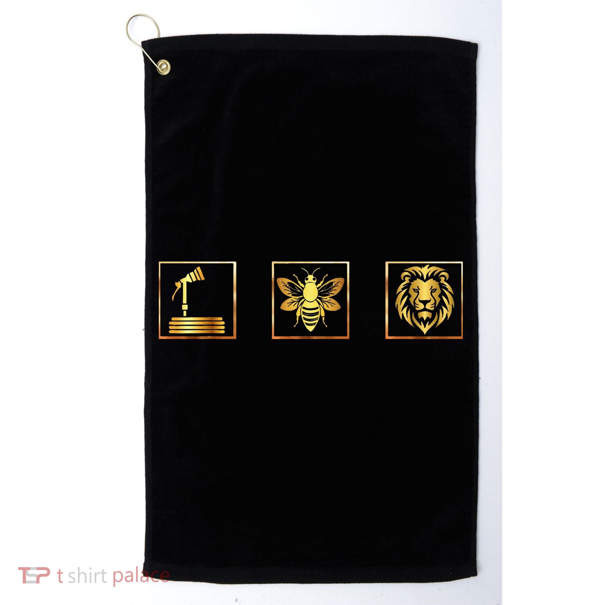 Hose Bee Lion Funny Hoes Be Lying Intended Golf Towel