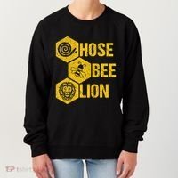 Hose Bee Lion Icons Funny Hoes Be Lying Pun Intended Women's Sweatshirt thumb 0