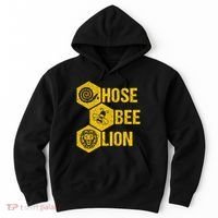 Hose Bee Lion Icons Funny Hoes Be Lying Pun Intended Hoodie thumb 0