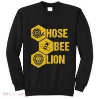 Hose Bee Lion Icons Funny Hoes Be Lying Pun Intended Sweatshirt thumb 0