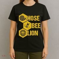 Hose Bee Lion Icons Funny Hoes Be Lying Pun Intended T-Shirt thumb 4
