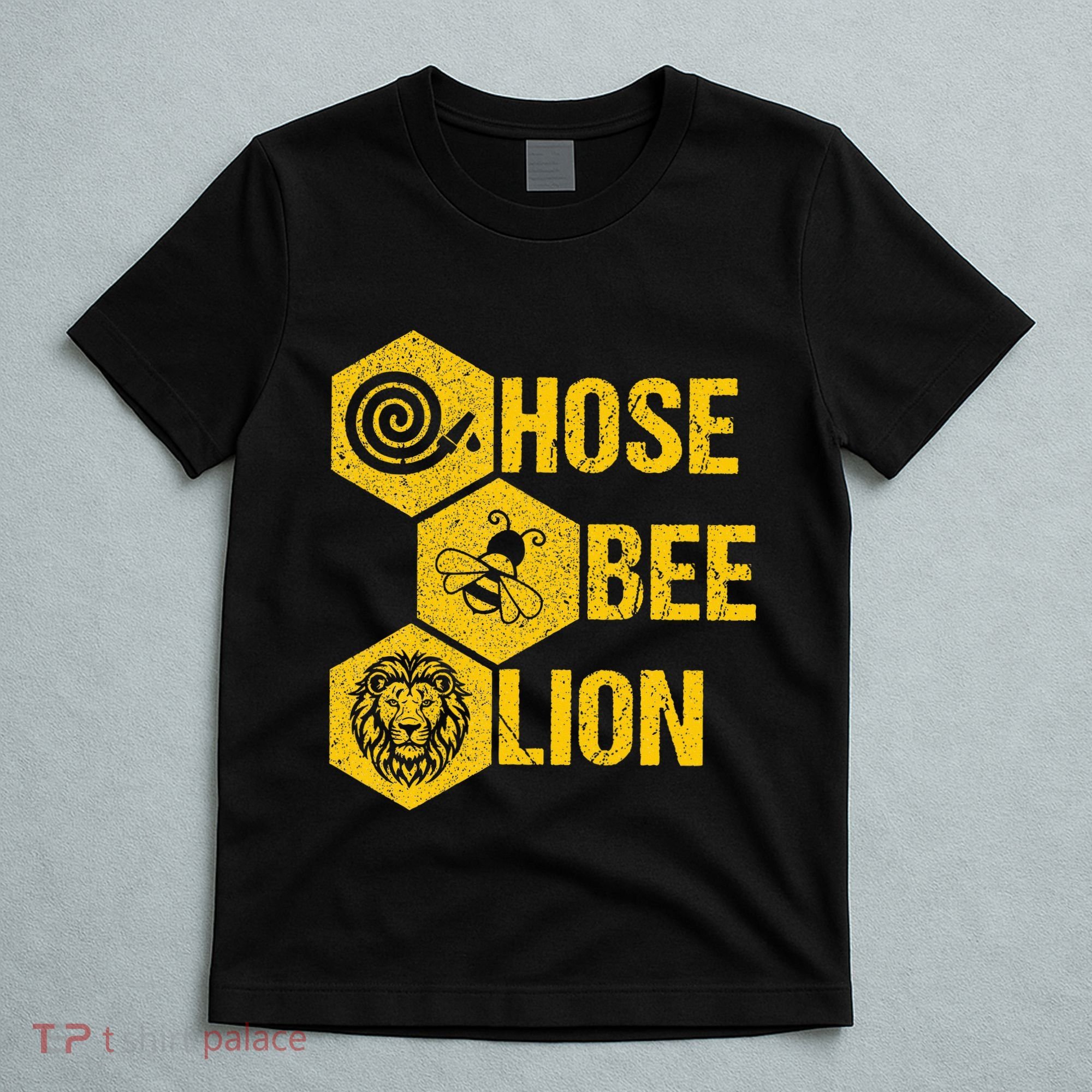 Hose Bee Lion Icons Funny Hoes Be Lying Pun Intended T-Shirt