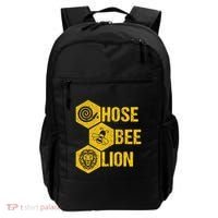 Hose Bee Lion Icons Funny Hoes Be Lying Pun Intended Backpack thumb 0