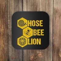 Hose Bee Lion Icons Funny Hoes Be Lying Pun Intended Coaster thumb 0