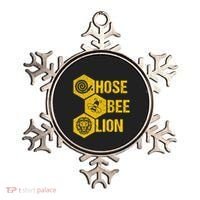 Hose Bee Lion Icons Funny Hoes Be Lying Pun Intended Ornament thumb 0