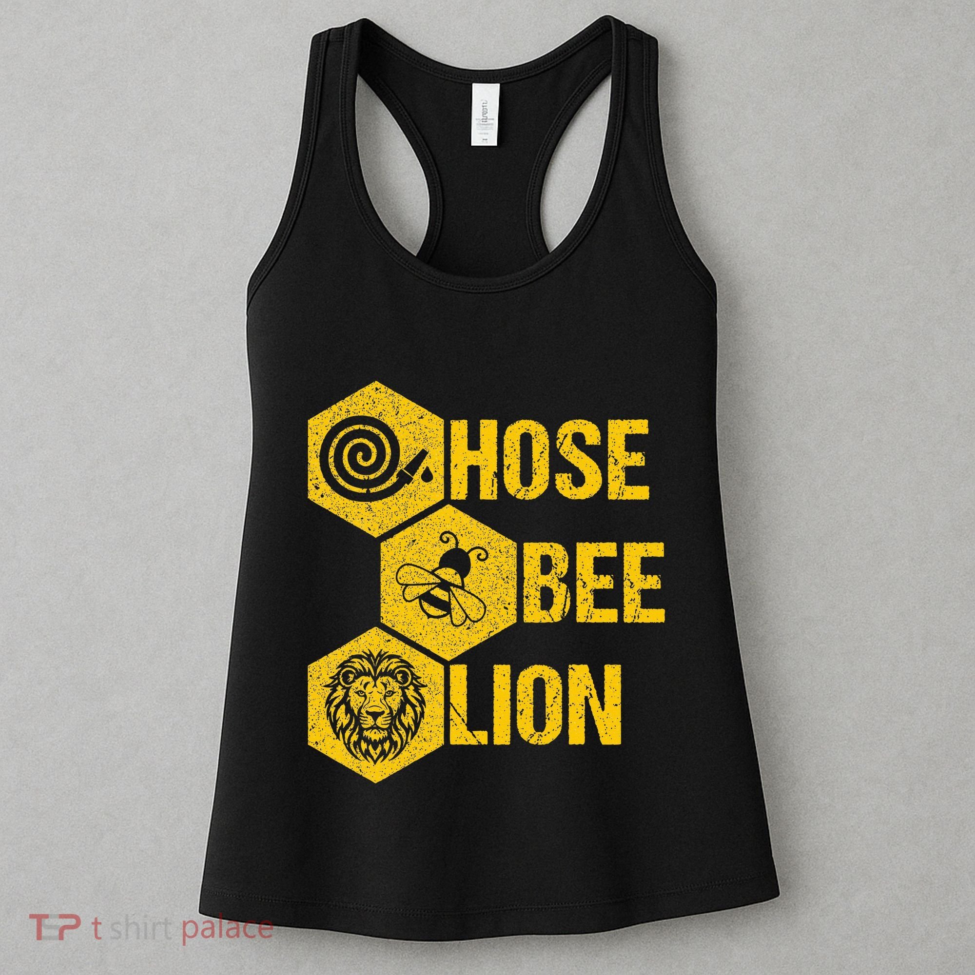 Hose Bee Lion Icons Funny Hoes Be Lying Pun Intended Women's Tank Top