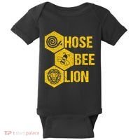 Hose Bee Lion Icons Funny Hoes Be Lying Pun Intended Baby Bodysuit thumb 0