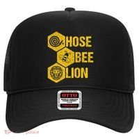 Hose Bee Lion Icons Funny Hoes Be Lying Pun Intended Hat thumb 0