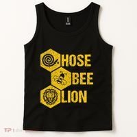 Hose Bee Lion Icons Funny Hoes Be Lying Pun Intended Tank Top thumb 2