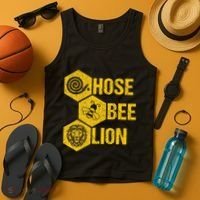 Hose Bee Lion Icons Funny Hoes Be Lying Pun Intended Tank Top thumb 4