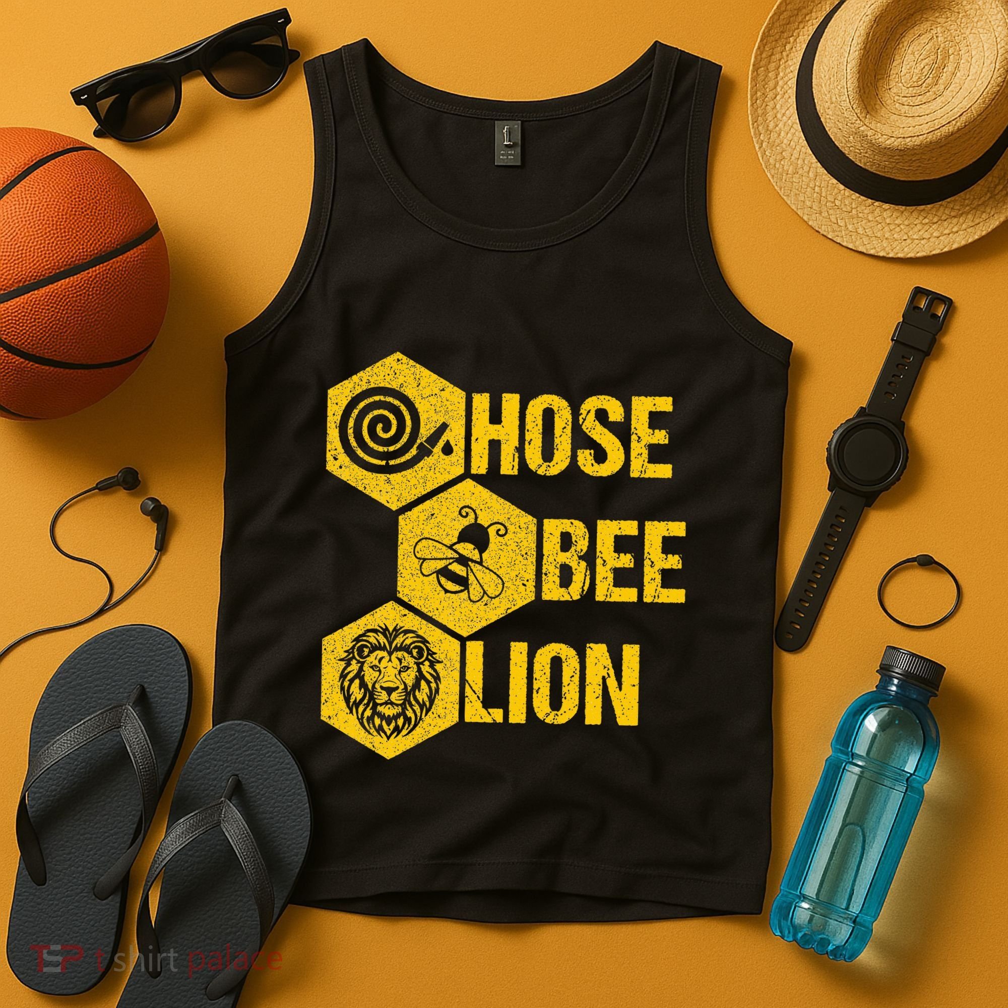 Hose Bee Lion Icons Funny Hoes Be Lying Pun Intended Tank Top