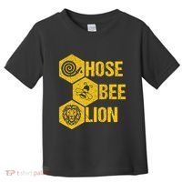 Hose Bee Lion Icons Funny Hoes Be Lying Pun Intended Toddler T-Shirt thumb 0