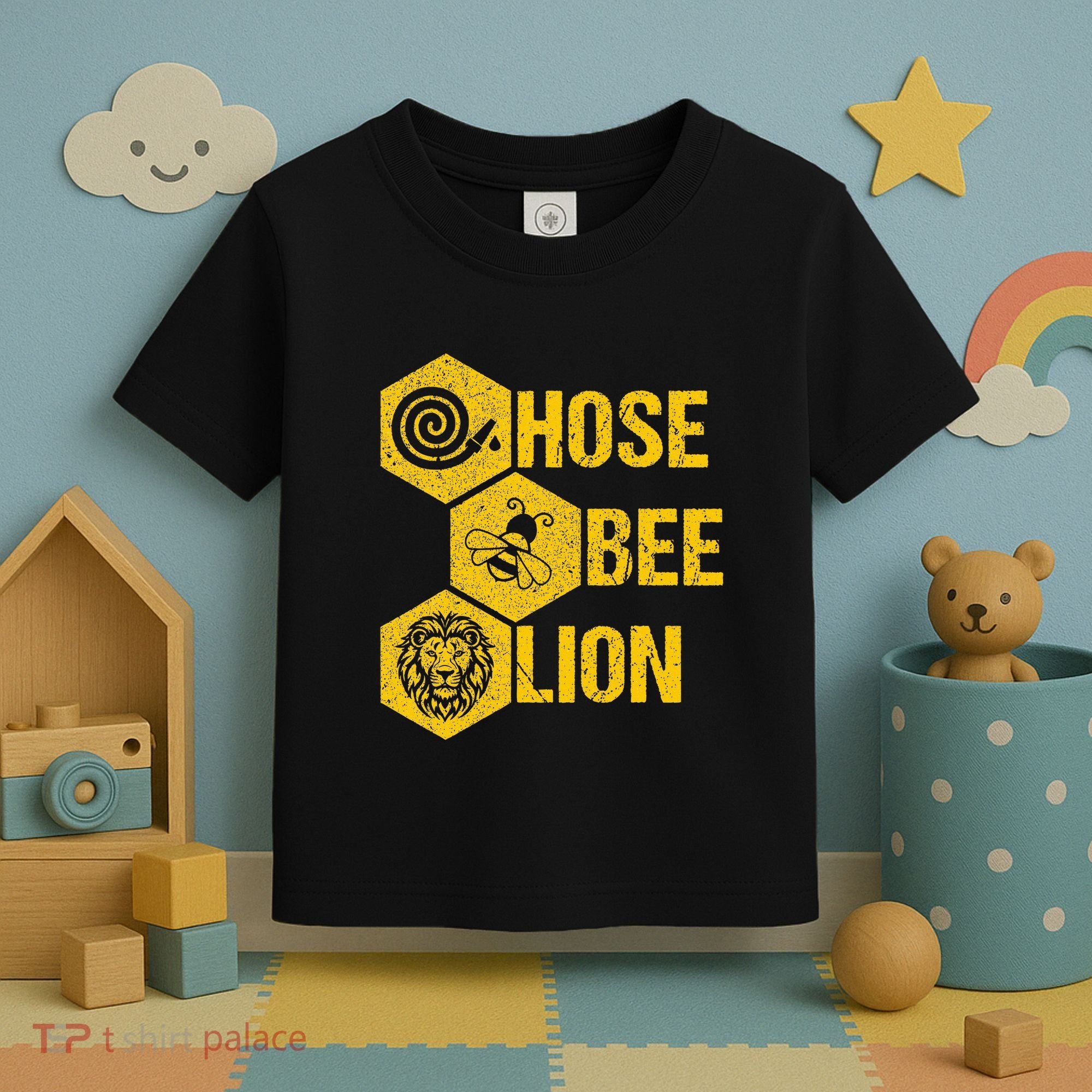 Hose Bee Lion Icons Funny Hoes Be Lying Pun Intended Toddler T-Shirt
