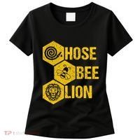 Hose Bee Lion Icons Funny Hoes Be Lying Pun Intended Women's T-Shirt thumb 0