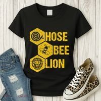 Hose Bee Lion Icons Funny Hoes Be Lying Pun Intended Women's T-Shirt thumb 3
