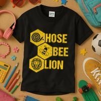 Hose Bee Lion Icons Funny Hoes Be Lying Pun Intended Kids T-Shirt thumb 3