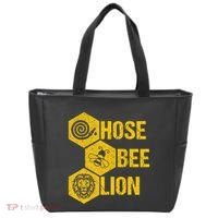 Hose Bee Lion Icons Funny Hoes Be Lying Pun Intended Tote Bag thumb 0