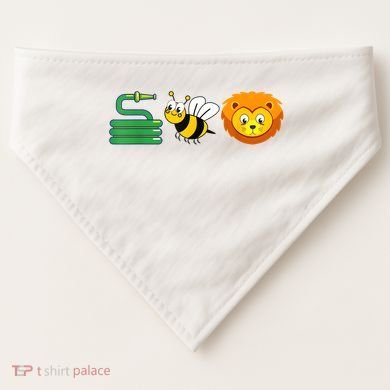 Hose Bee Lion Funny HoS Be Lying USA-Made Doggie Bandana