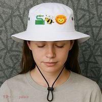 Hose Bee Lion Funny HoS Be Lying Bucket Hat thumb 3