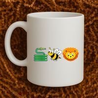 Hose Bee Lion Funny HoS Be Lying Coffee Mug thumb 2