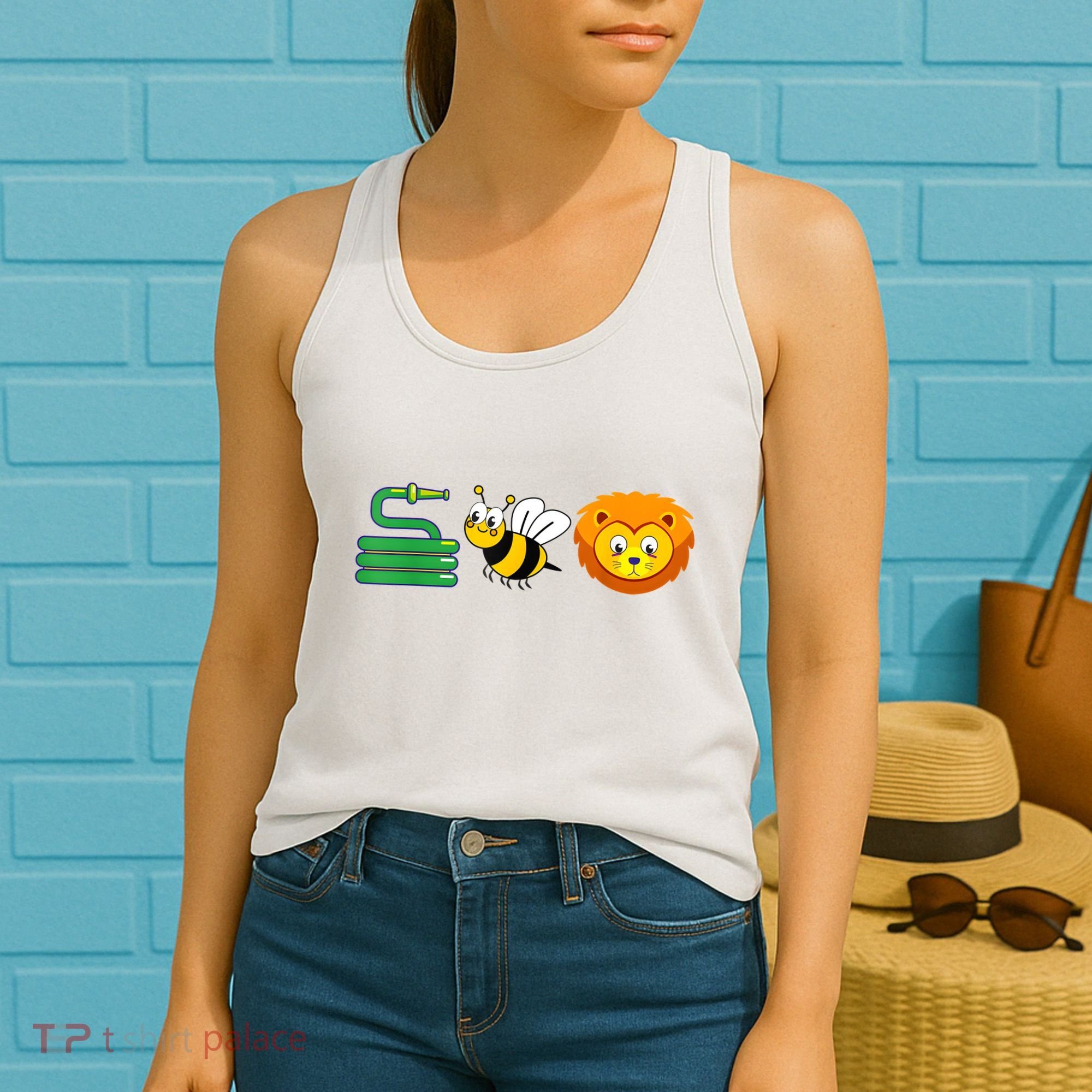 Hose Bee Lion Funny HoS Be Lying Women's Tank Top