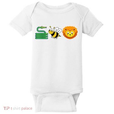 Hose Bee Lion Funny HoS Be Lying Baby Bodysuit
