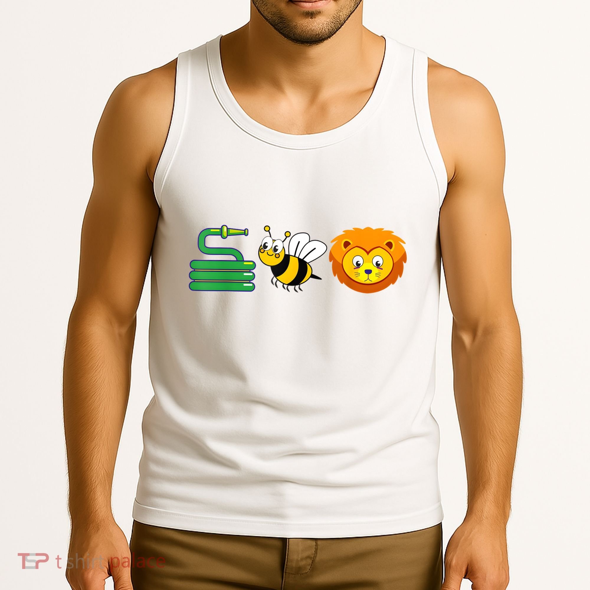 Hose Bee Lion Funny HoS Be Lying Tank Top