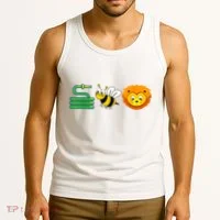 Hose Bee Lion Funny HoS Be Lying Tank Top thumb 3