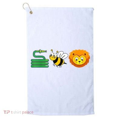 Hose Bee Lion Funny HoS Be Lying Golf Towel