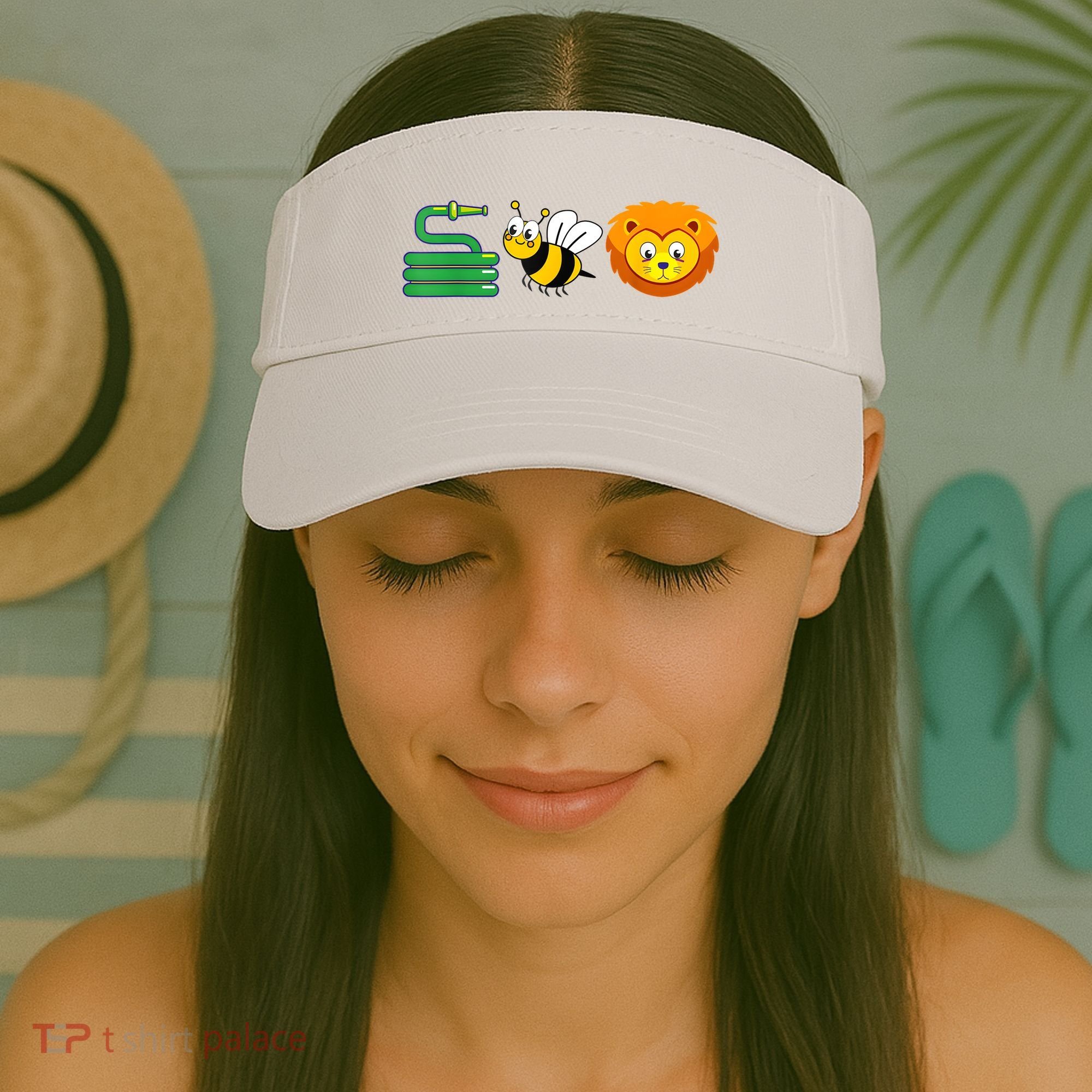 Hose Bee Lion Funny HoS Be Lying Visor