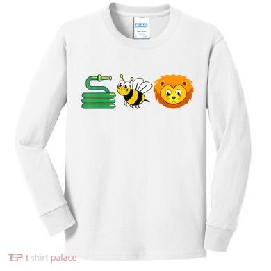 Hose Bee Lion Funny HoS Be Lying Kids Long Sleeve Shirt