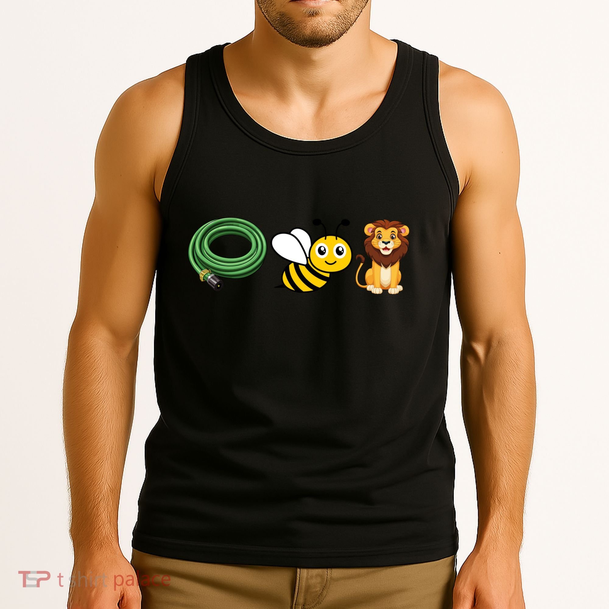 Hose Bee Lion Funny Meme Icons Hose Bee Lion Meme Tank Top