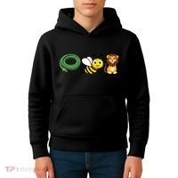 Hose Bee Lion Funny Meme Icons Hose Bee Lion Meme Kids Hoodie thumb 4
