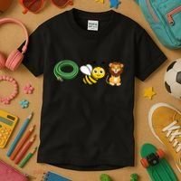 Hose Bee Lion Funny Meme Icons Hose Bee Lion Meme Kids T-Shirt thumb 3