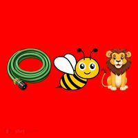 Hose Bee Lion Funny Meme Icons Hose Bee Lion Meme Santa Hat thumb 1