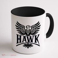Hawk Bird Logo Coffee Mug thumb 1