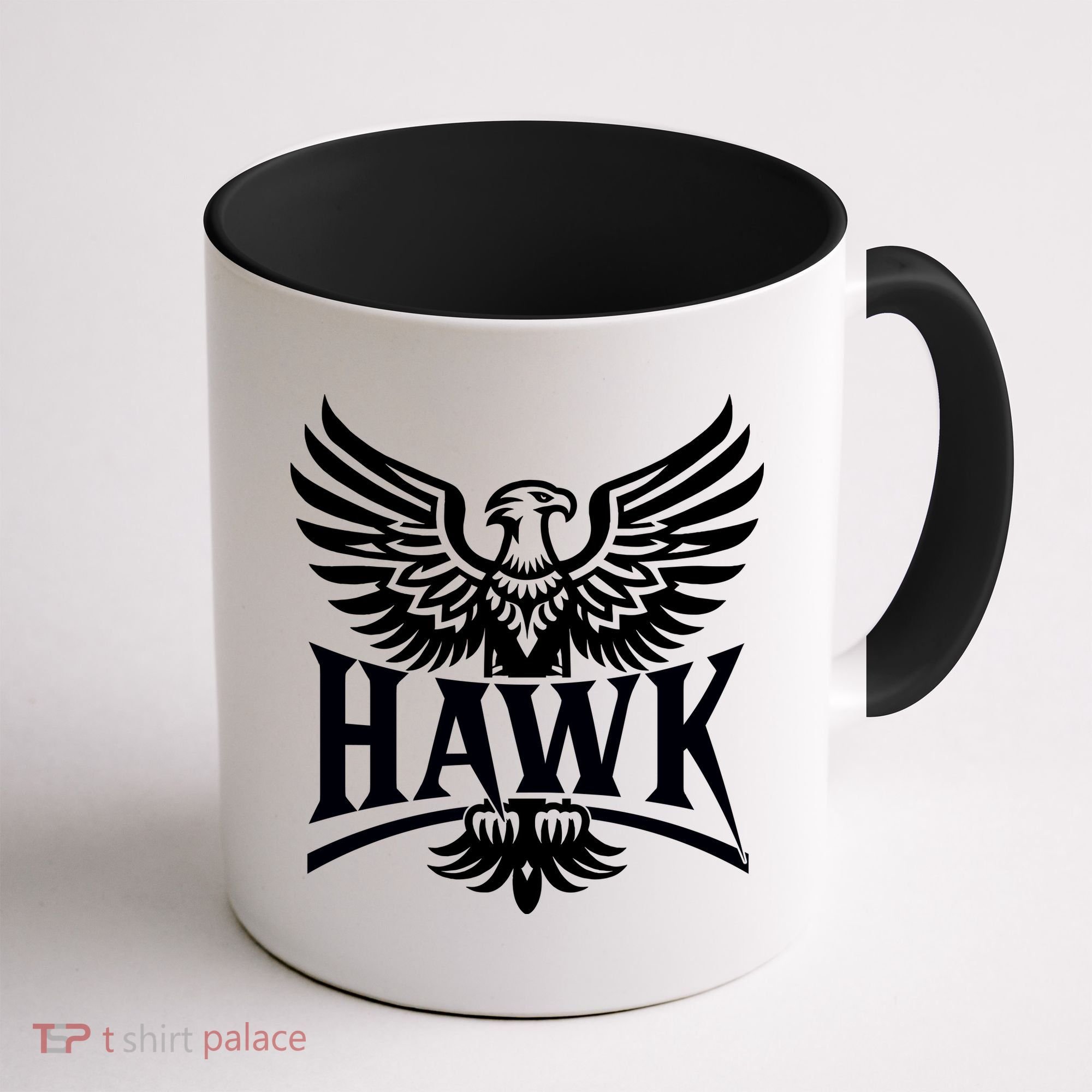 Hawk Bird Logo Coffee Mug