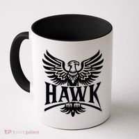 Hawk Bird Logo Coffee Mug thumb 0