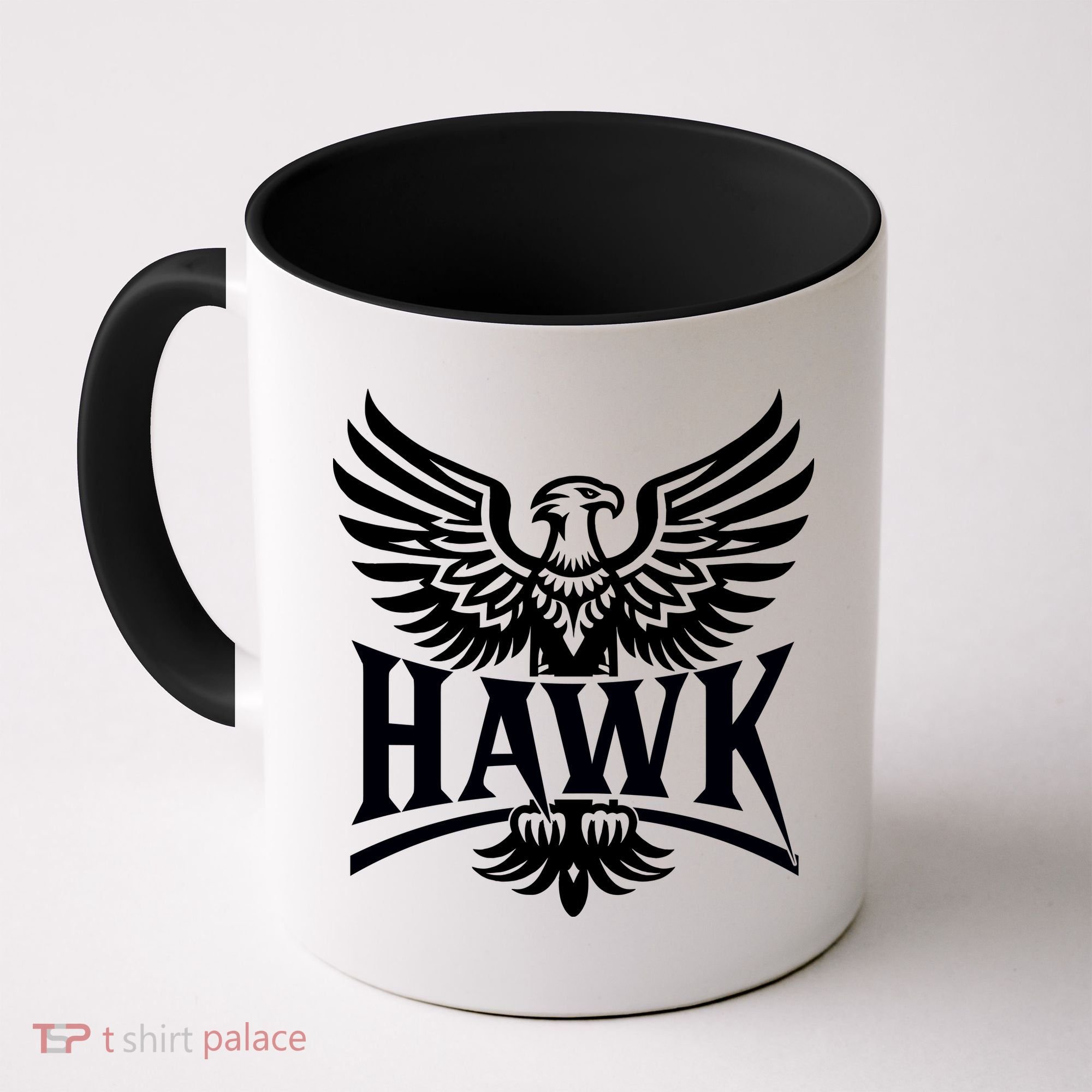 Hawk Bird Logo Coffee Mug