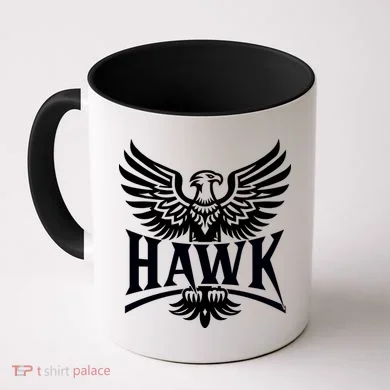 Hawk Bird Logo Coffee Mug