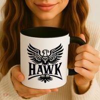Hawk Bird Logo Coffee Mug thumb 3