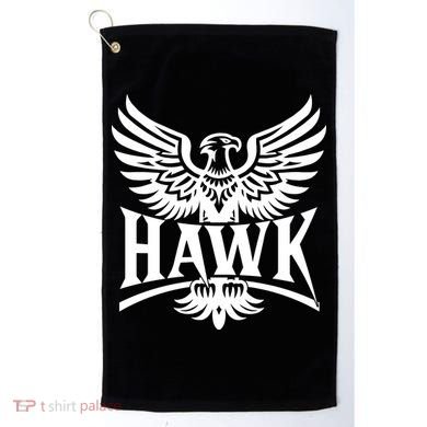 Hawk Bird Logo Golf Towel