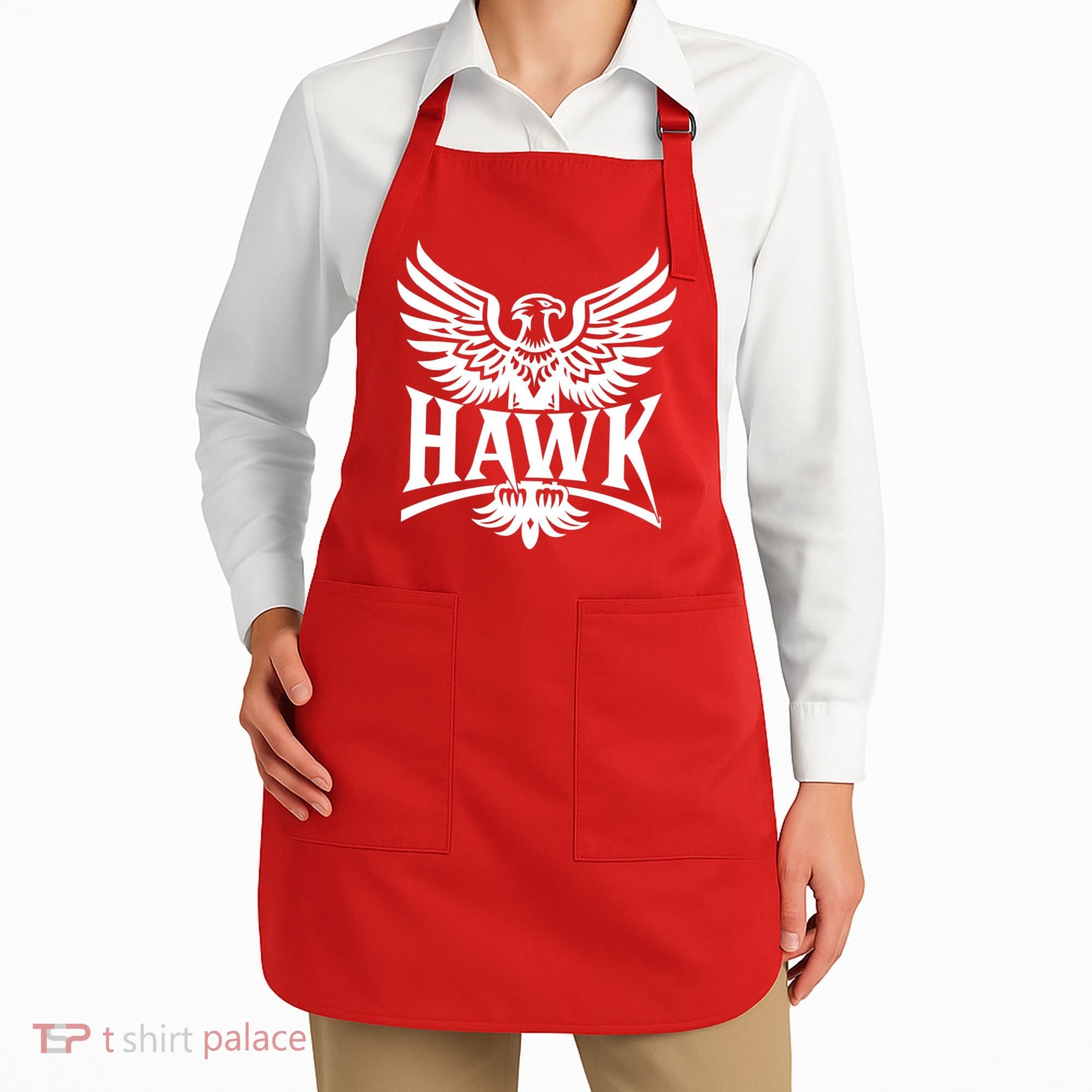 Hawk Bird Logo Apron