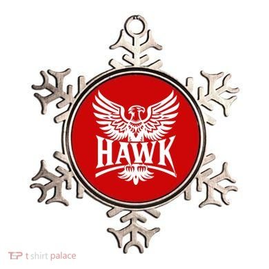 Hawk Bird Logo Ornament