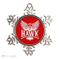 Hawk Bird Logo Ornament thumb 0