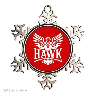 Hawk Bird Logo Ornament